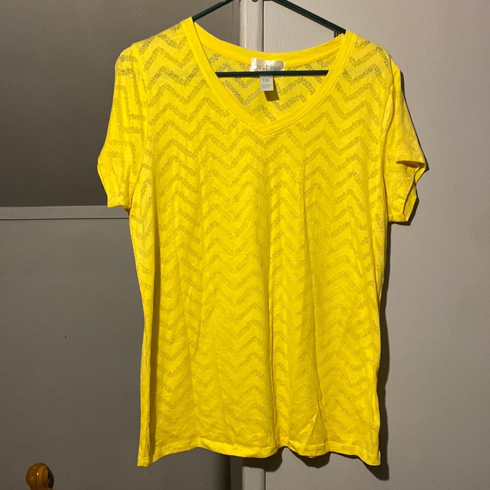 Yellow shirt